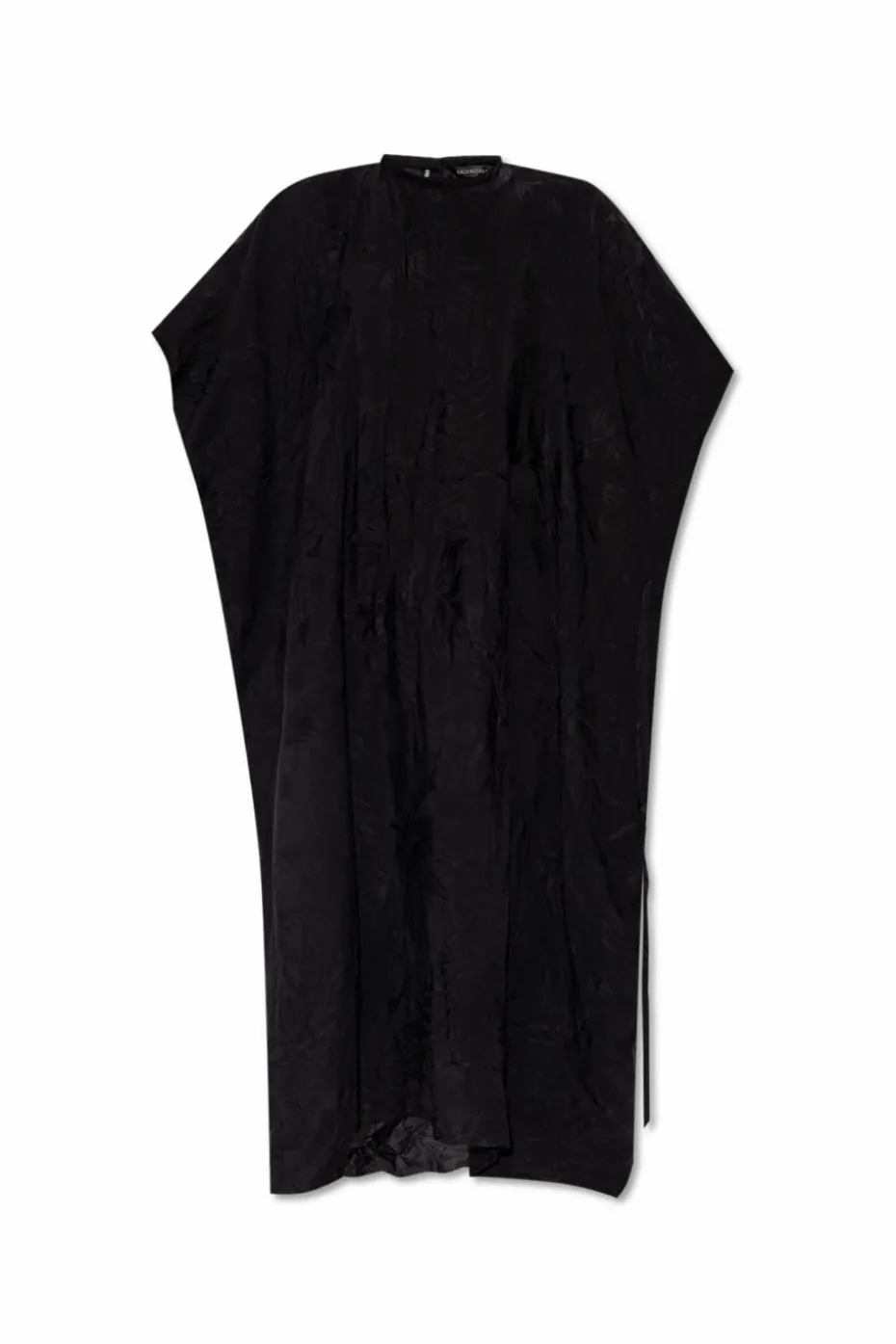 Balenciaga CZARNY Sukienka z efektem zgniecenia