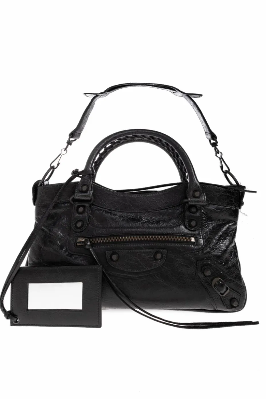Balenciaga CZARNY Torba do ręki `Le City`