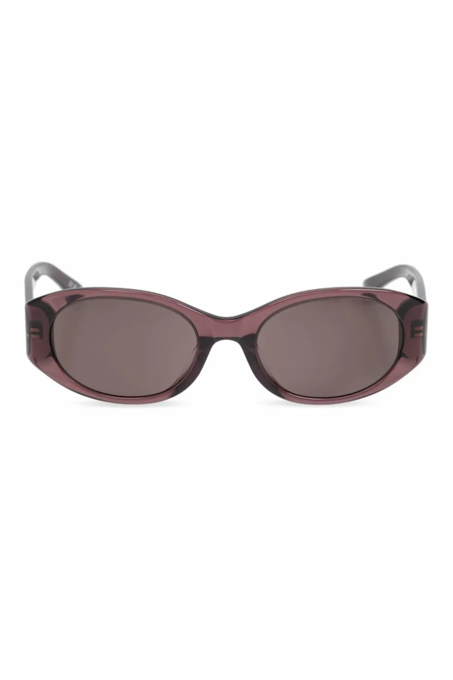 Balenciaga FIOLETOWY Okulary przeciwsłoneczne
