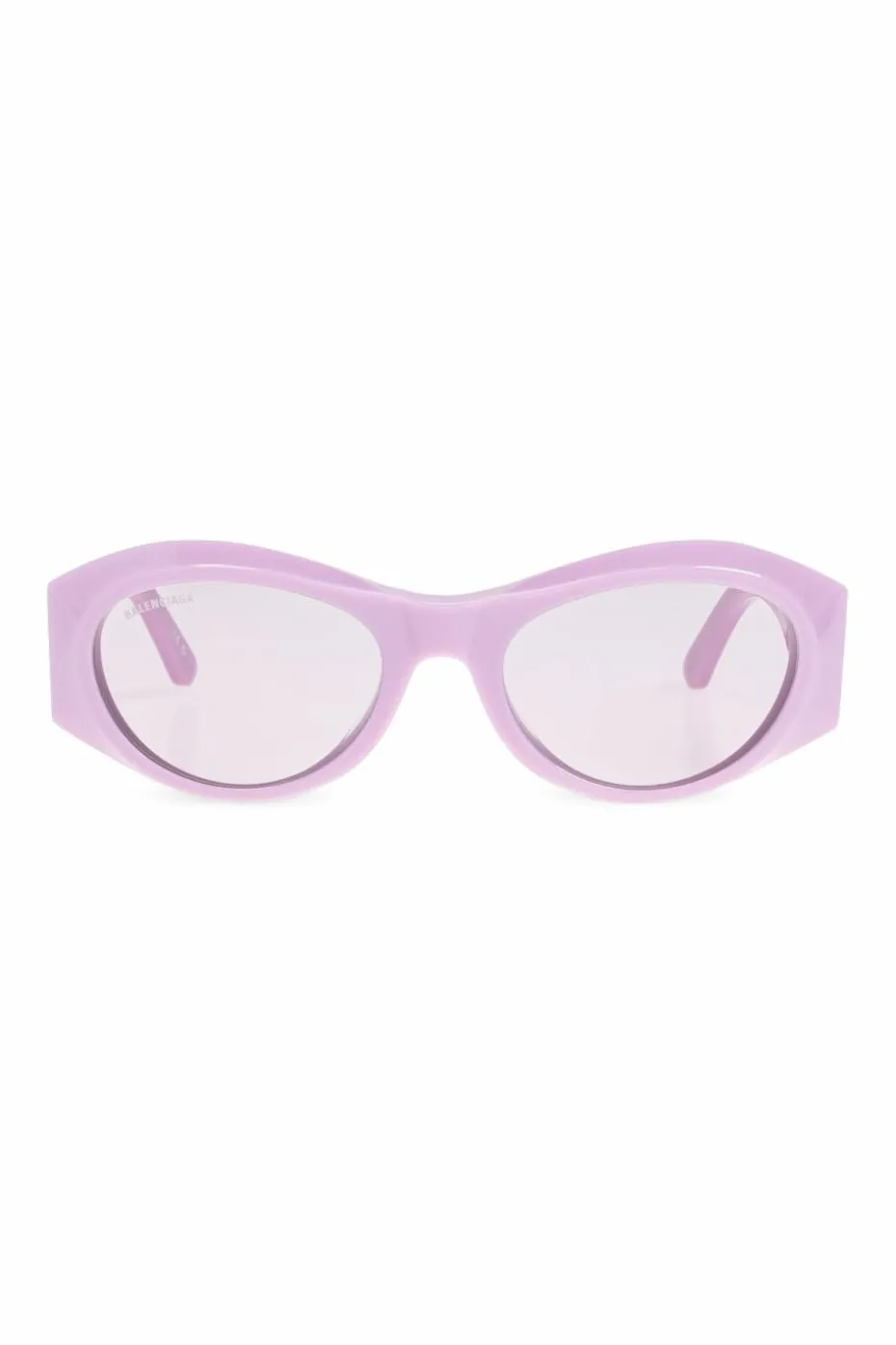 Balenciaga FIOLETOWY Okulary przeciwsłoneczne