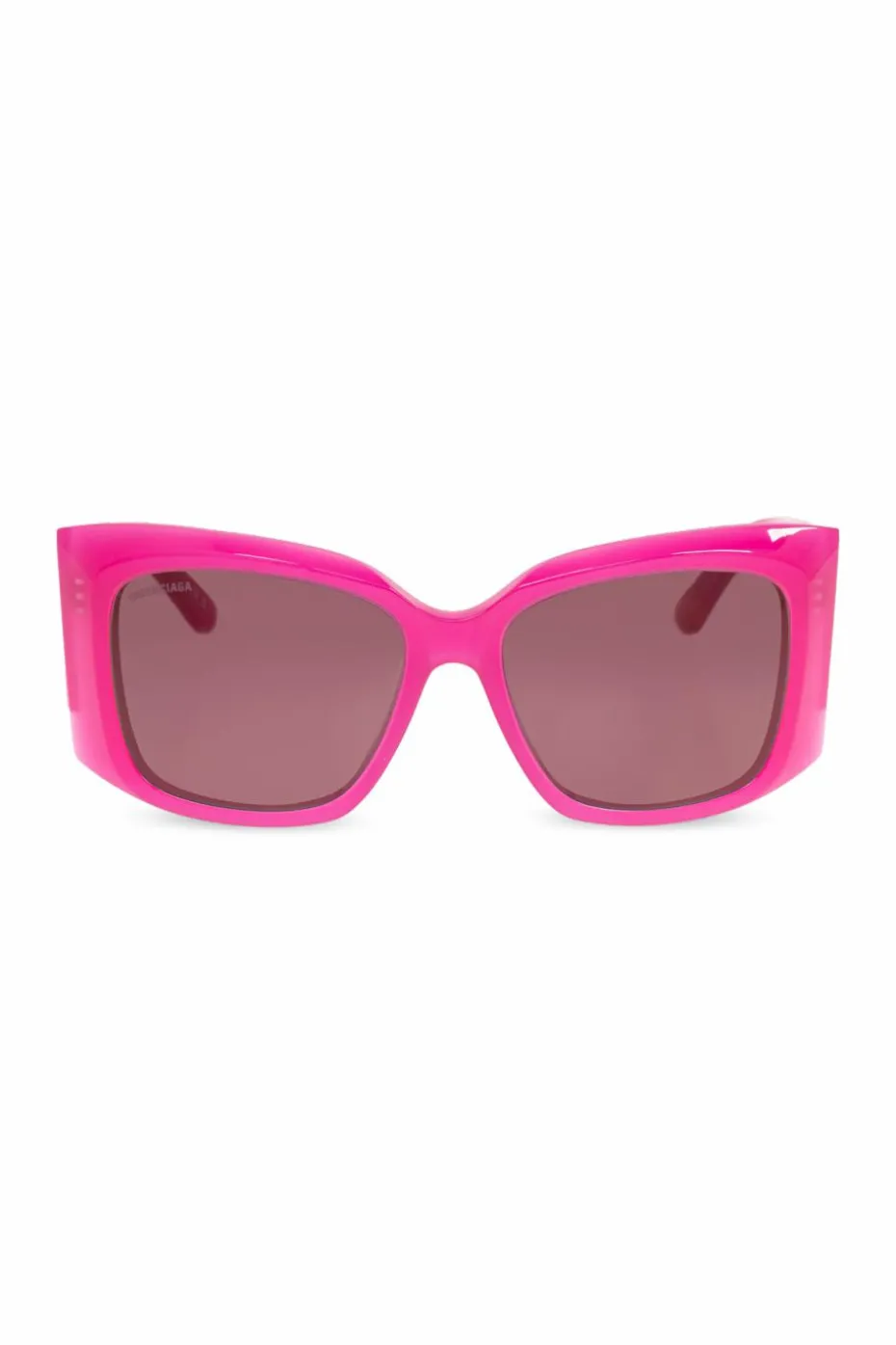 Balenciaga FIOLETOWY Okulary przeciwsłoneczne