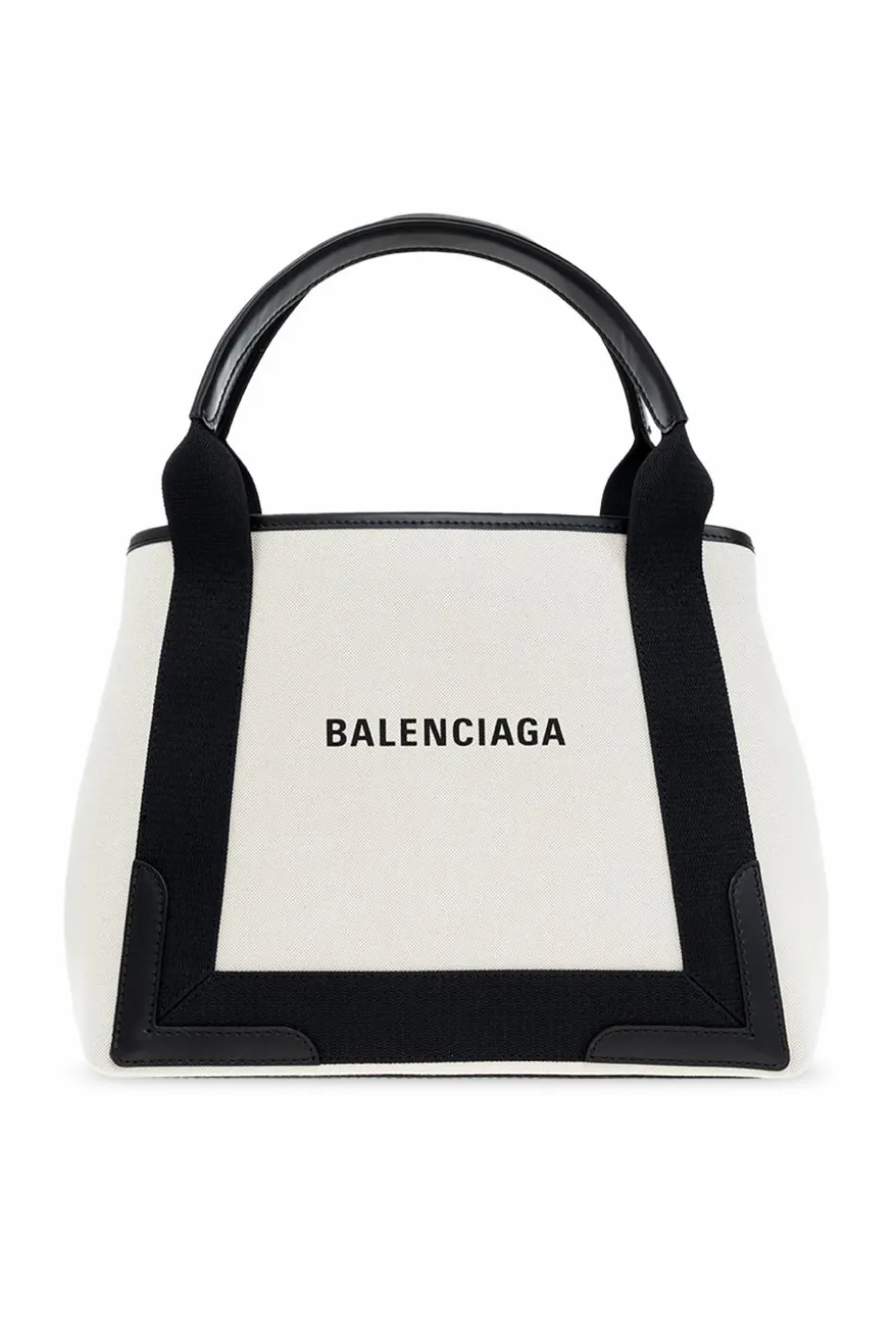 Balenciaga kremowy Torba do ręki ‘Navy S Cabas’