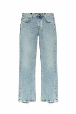 Balenciaga NIEBIESKI Jeansy z efektem `vintage`