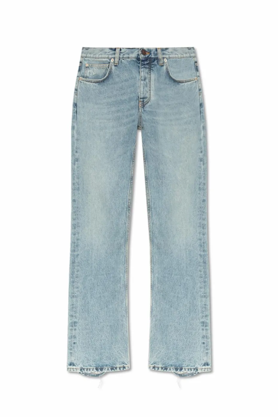 Balenciaga NIEBIESKI Jeansy z efektem `vintage`