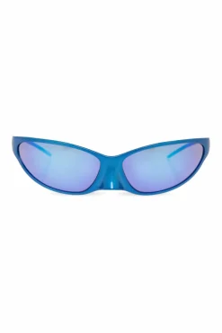 Balenciaga NIEBIESKI Okulary przeciwsłoneczne
