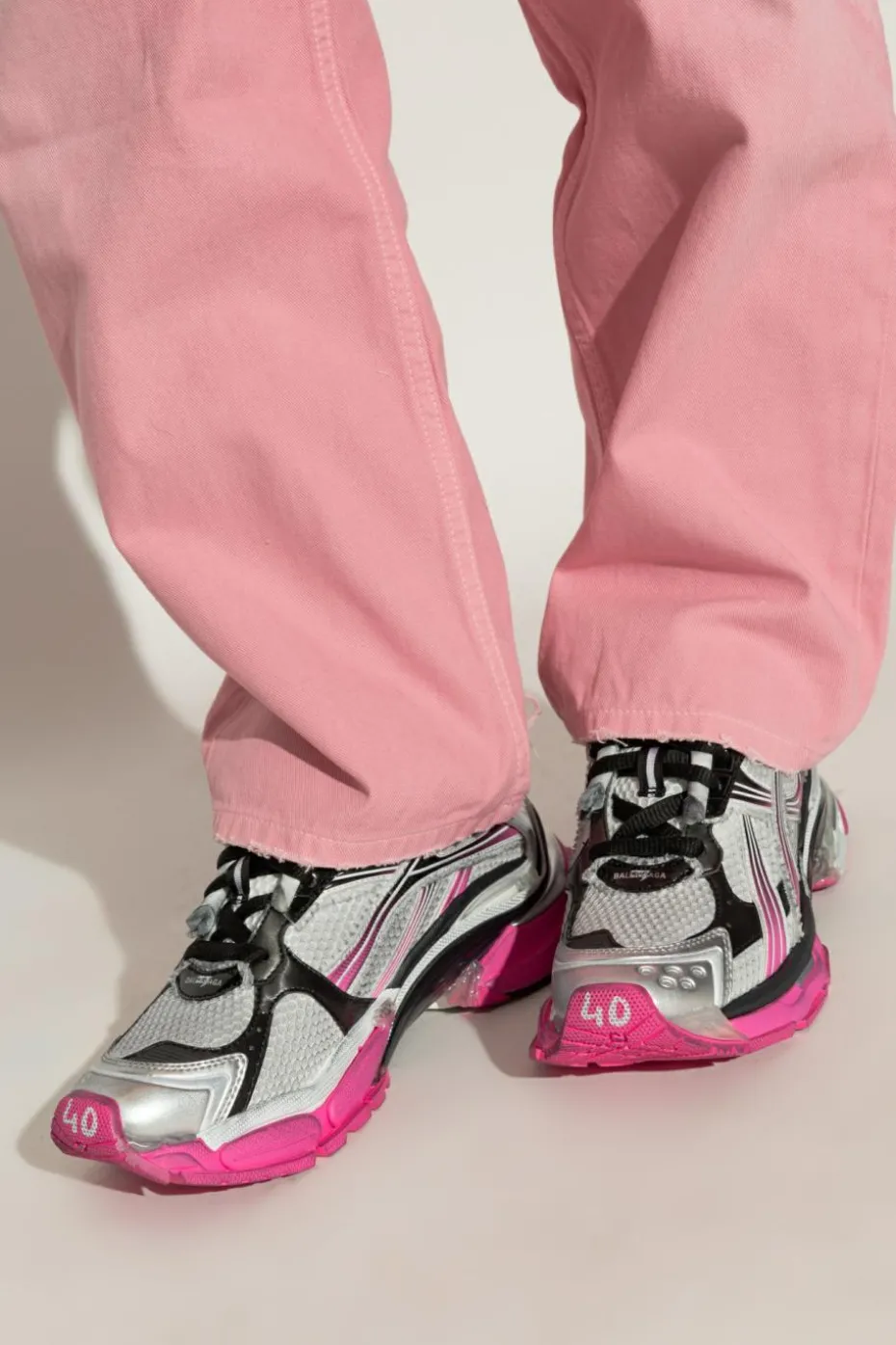 Balenciaga RÓŻOWY Buty sportowe `Runner`