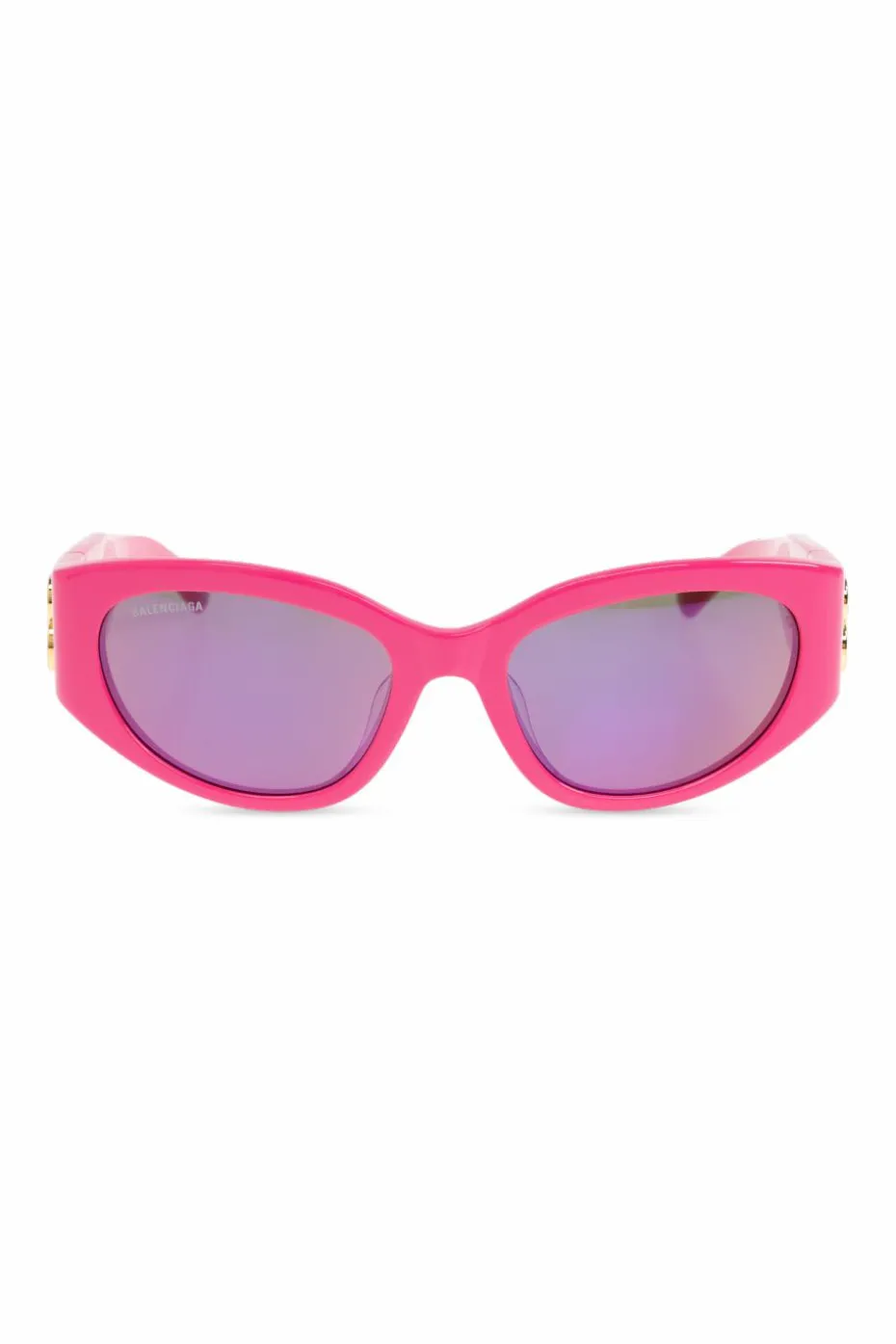 Balenciaga RÓŻOWY Okulary przeciwsłoneczne