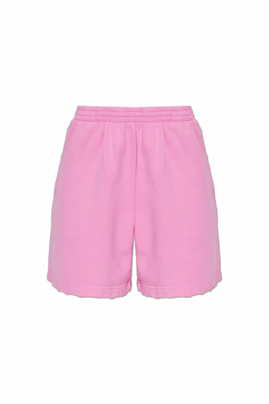 Balenciaga RÓŻOWY Szorty z logo