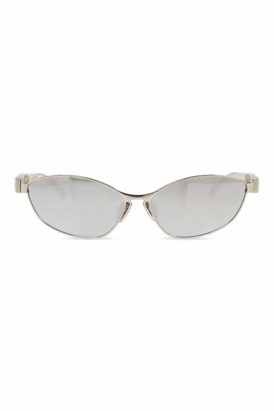 Balenciaga SREBRNY Okulary przeciwsłoneczne ‘Miami Round’