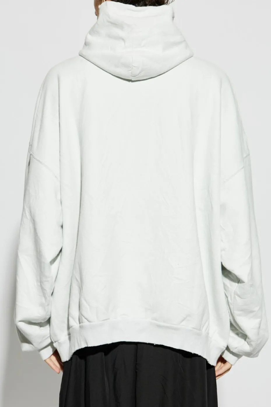 Balenciaga SZARY Bluza z kapturem