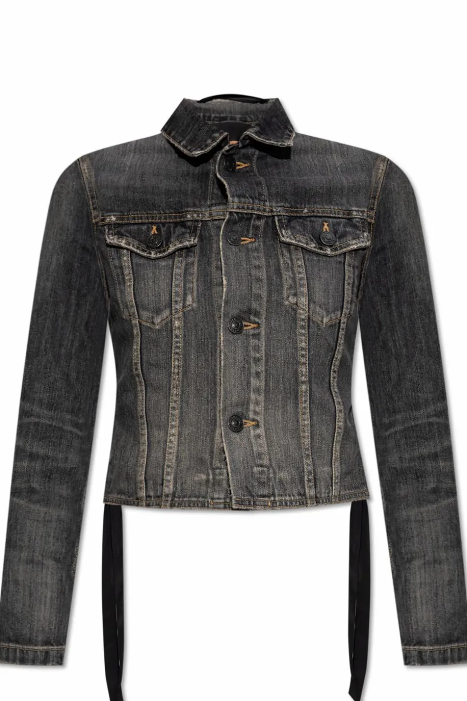 Balenciaga SZARY Kurtka jeansowa