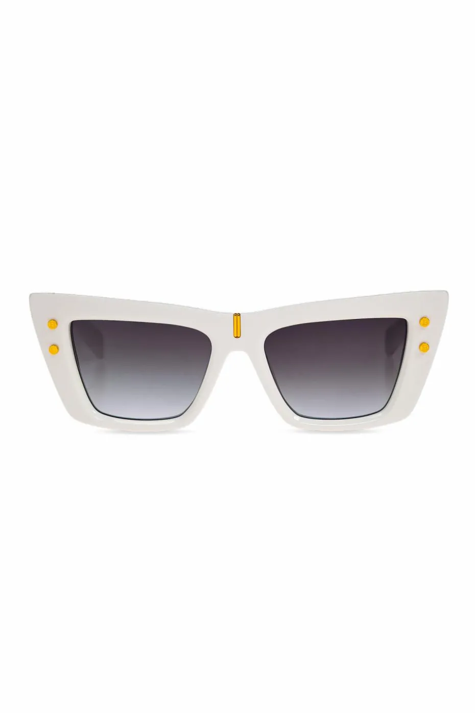 Balmain BIAŁY Okulary przeciwsłoneczne