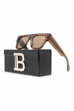 Balmain BRĄZOWY Okulary przeciwsłoneczne