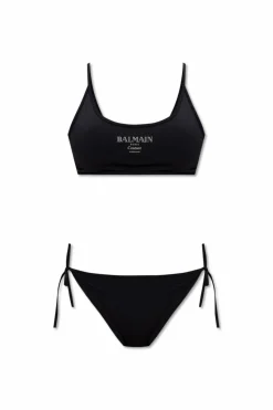 Balmain CZARNY Dwuczęściowy kostium kąpielowy