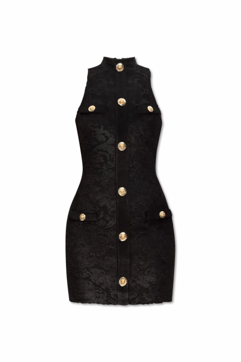Balmain CZARNY Sukienka ze wzorem