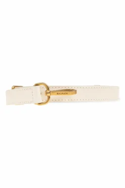Balmain kremowy Torba na ramię `1945 Soft`