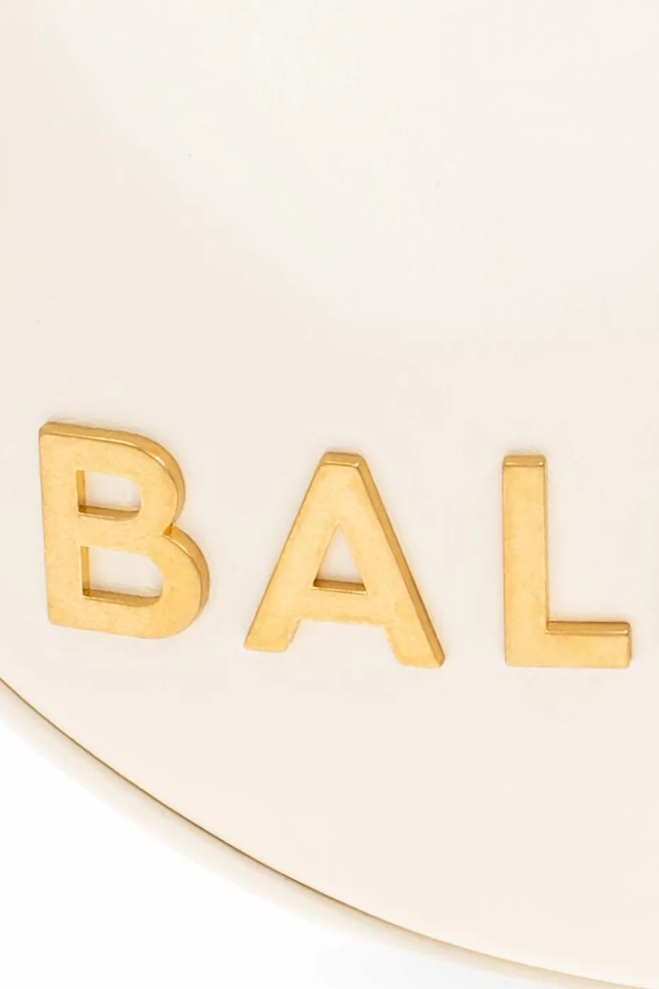 Balmain kremowy Torba na ramię `1945 Soft`