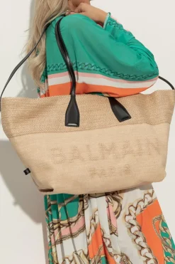 Balmain kremowy Torba typu `shopper`