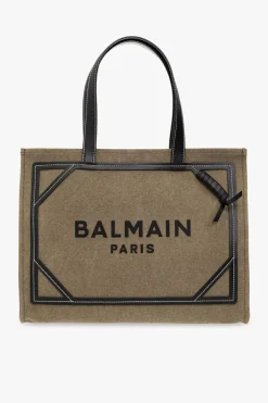 Balmain ZIELONY Torba ‘B-Army’ typu ‘shopper’