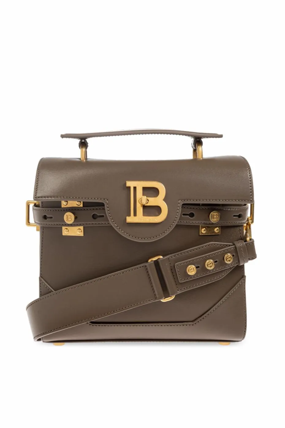 Balmain ZIELONY Torba do ręki `B-Buzz`