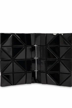 Bao Bao Issey Miyake CZARNY Etui na karty z geometrycznym wzorem