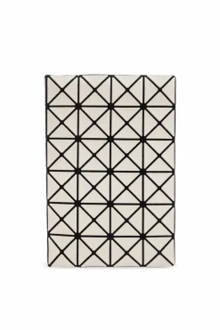 Bao Bao Issey Miyake SZARY Portfel z geometrycznym wzorem