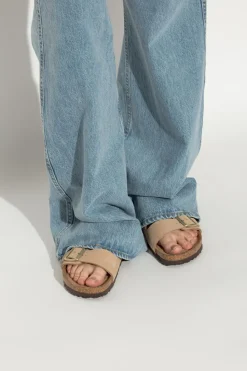 Birkenstock beżowy Klapki `Arizona BS`