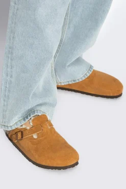 Birkenstock BRĄZOWY Buty `Tokio Inside Shearling`