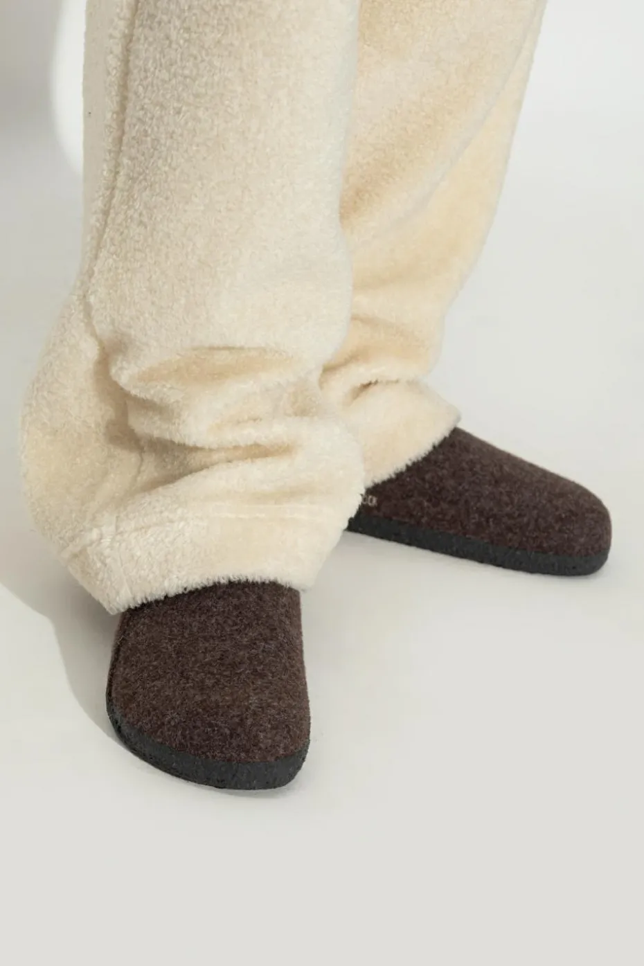 Birkenstock BRĄZOWY Klapki `Zermatt Rivet`