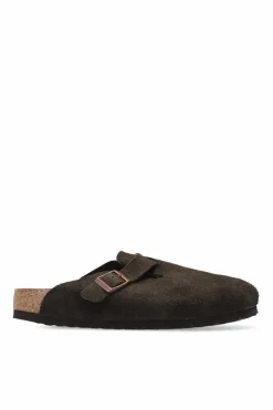 Birkenstock BRĄZOWY Klapki ‘Boston BS’