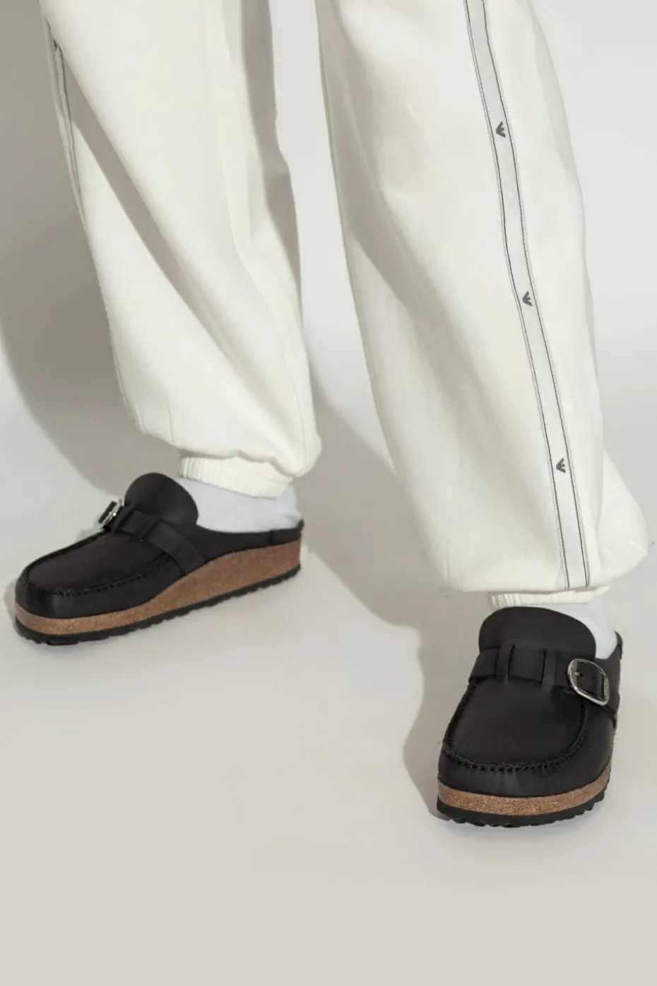 Birkenstock CZARNY Klapki `Buckley`