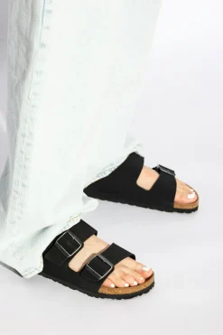 Birkenstock CZARNY Klapki ‘Arizona’