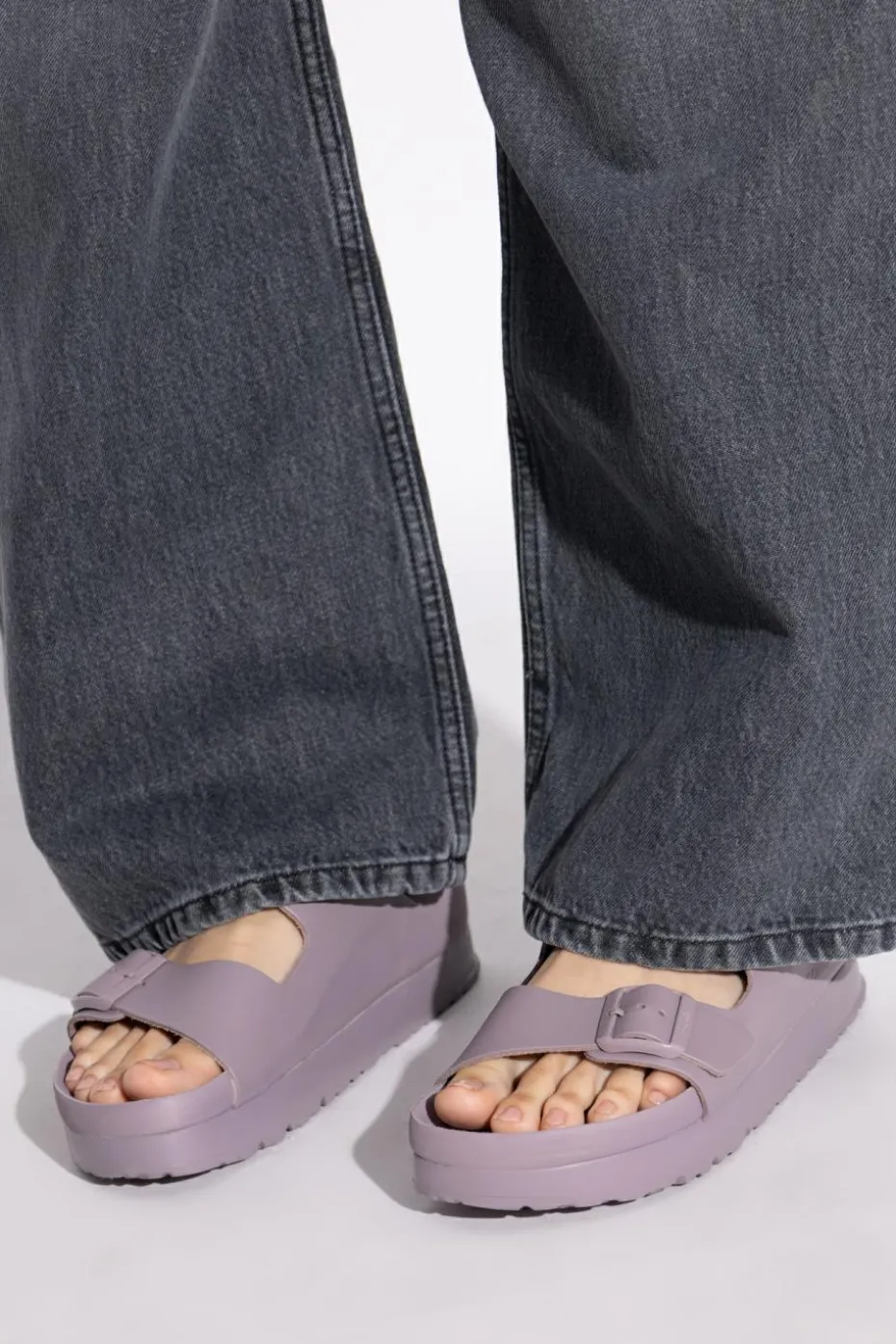 Birkenstock FIOLETOWY BIRKENSTOCK x Papillio