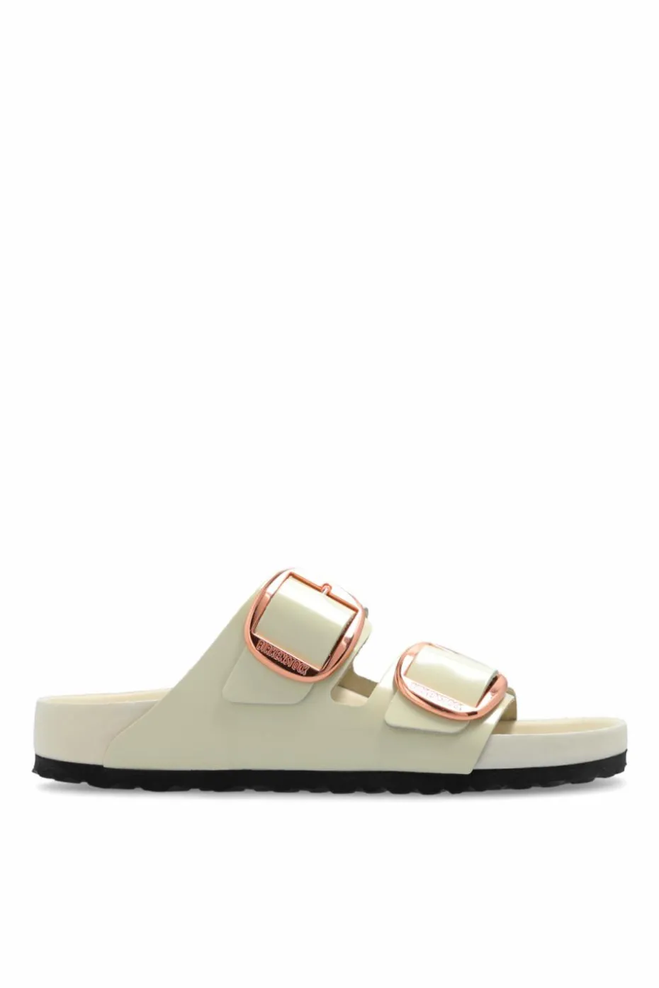 Birkenstock kremowy Klapki ‘Arizona Big Buckle’