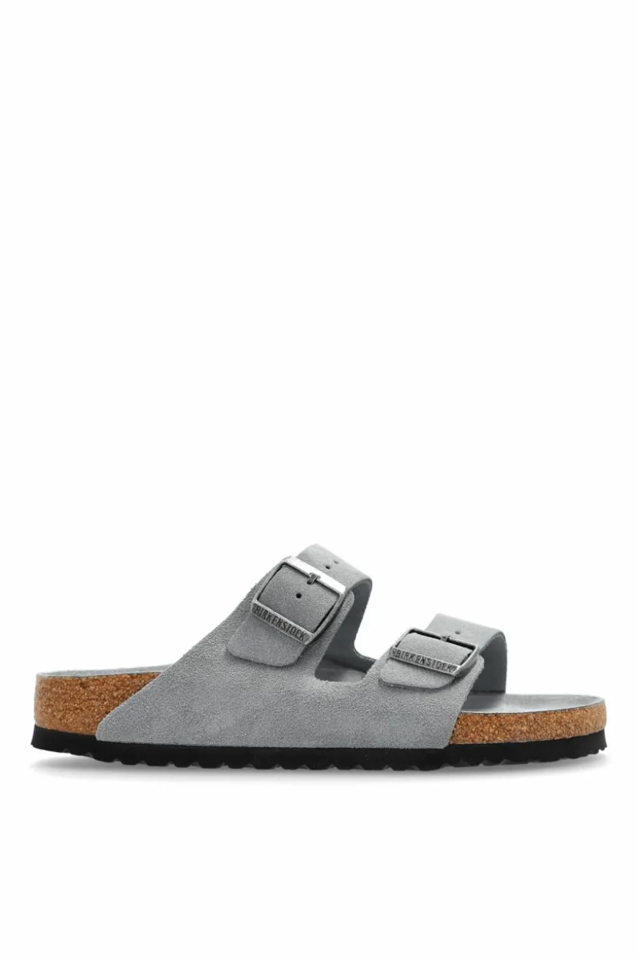 Birkenstock SZARY Klapki `Arizona BS`