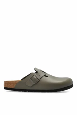 Birkenstock SZARY Klapki `Boston BS`