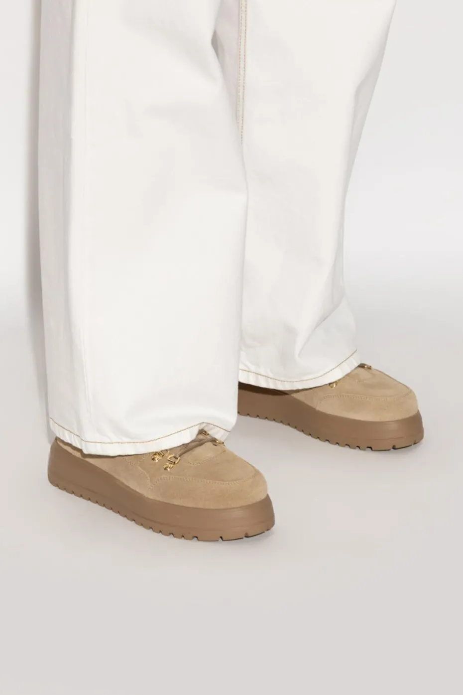 BOGNER beżowy Buty `Antwerp` za kostkę