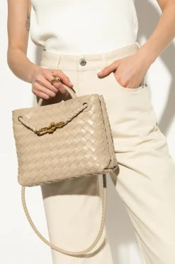 Bottega Veneta beżowy Torba do ręki `Andiamo Small`