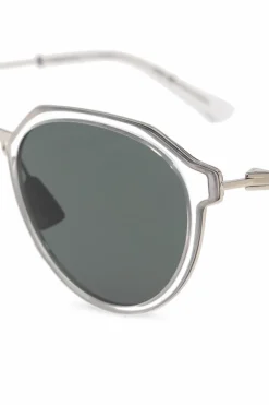 Bottega Veneta BIAŁY Okulary przeciwsłoneczne