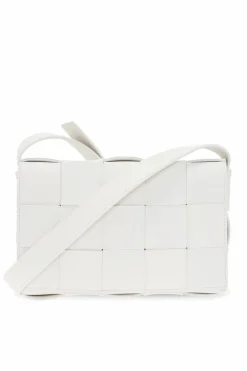Bottega Veneta BIAŁY Torba na ramię ‘Cassette’