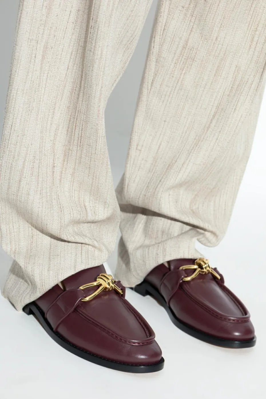 Bottega Veneta BORDO Skórzane buty