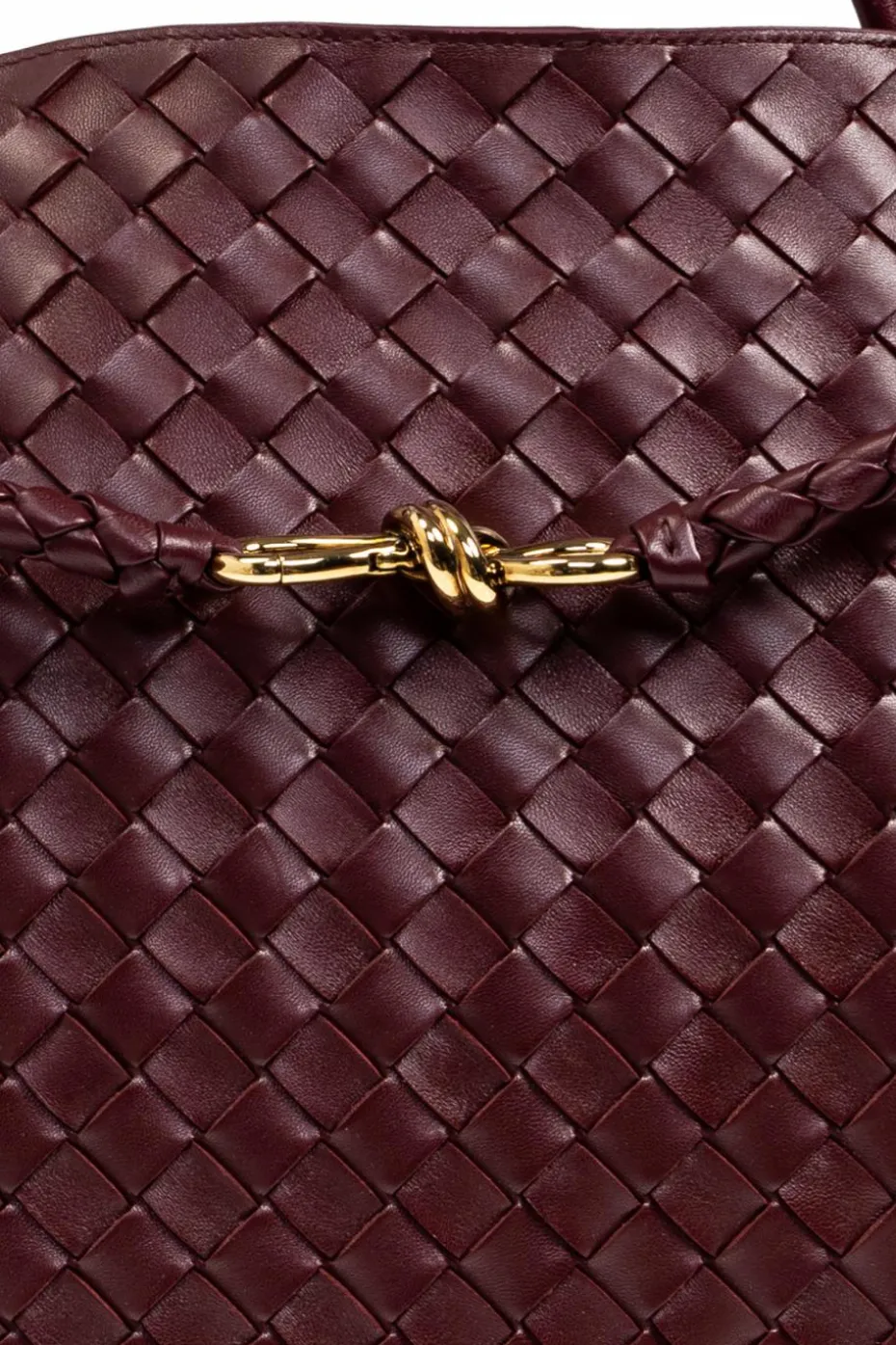 Bottega Veneta BORDO Torba do ręki `Andiamo Large`