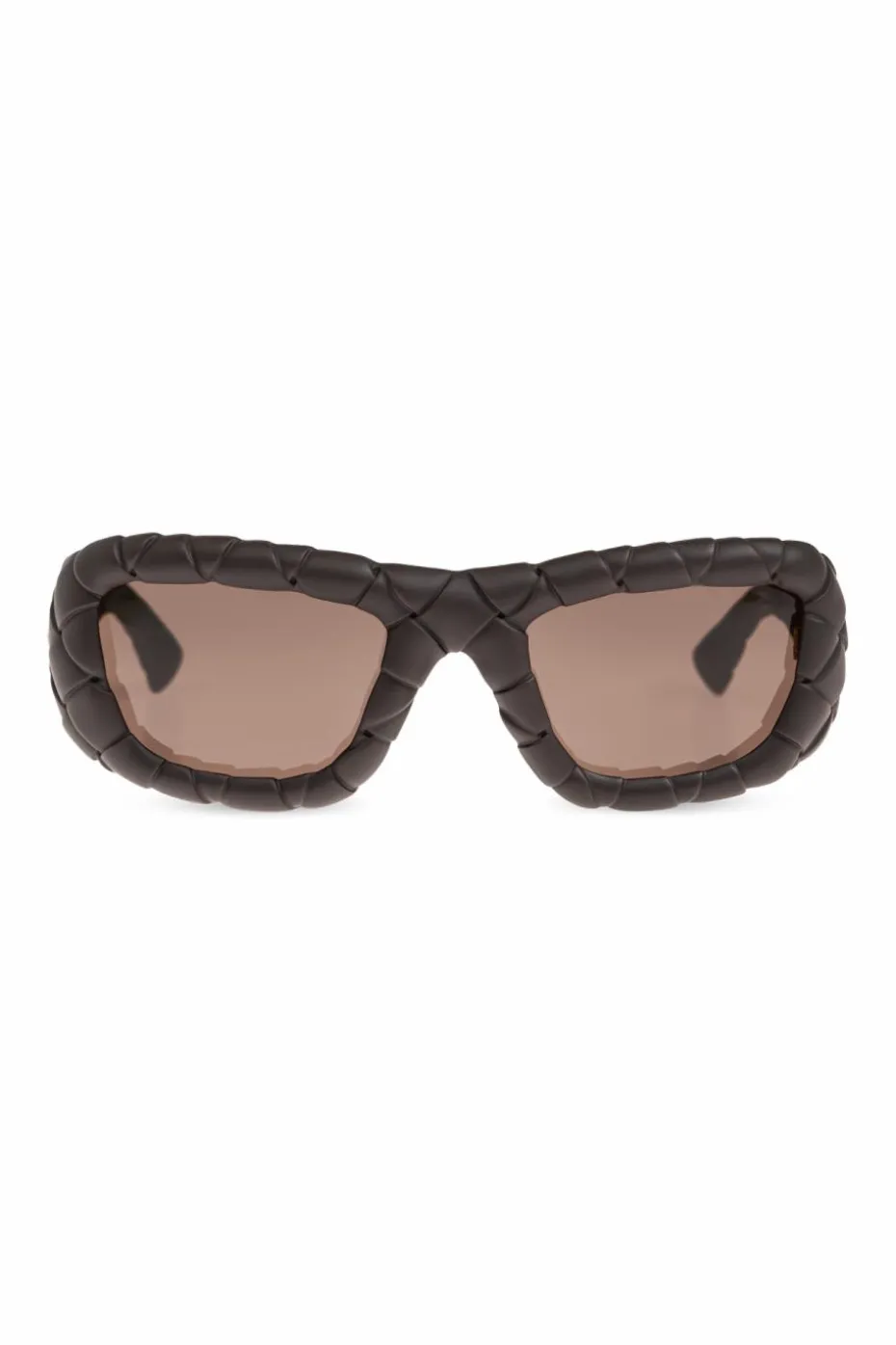 Bottega Veneta BRĄZOWY Okulary przeciwsłoneczne