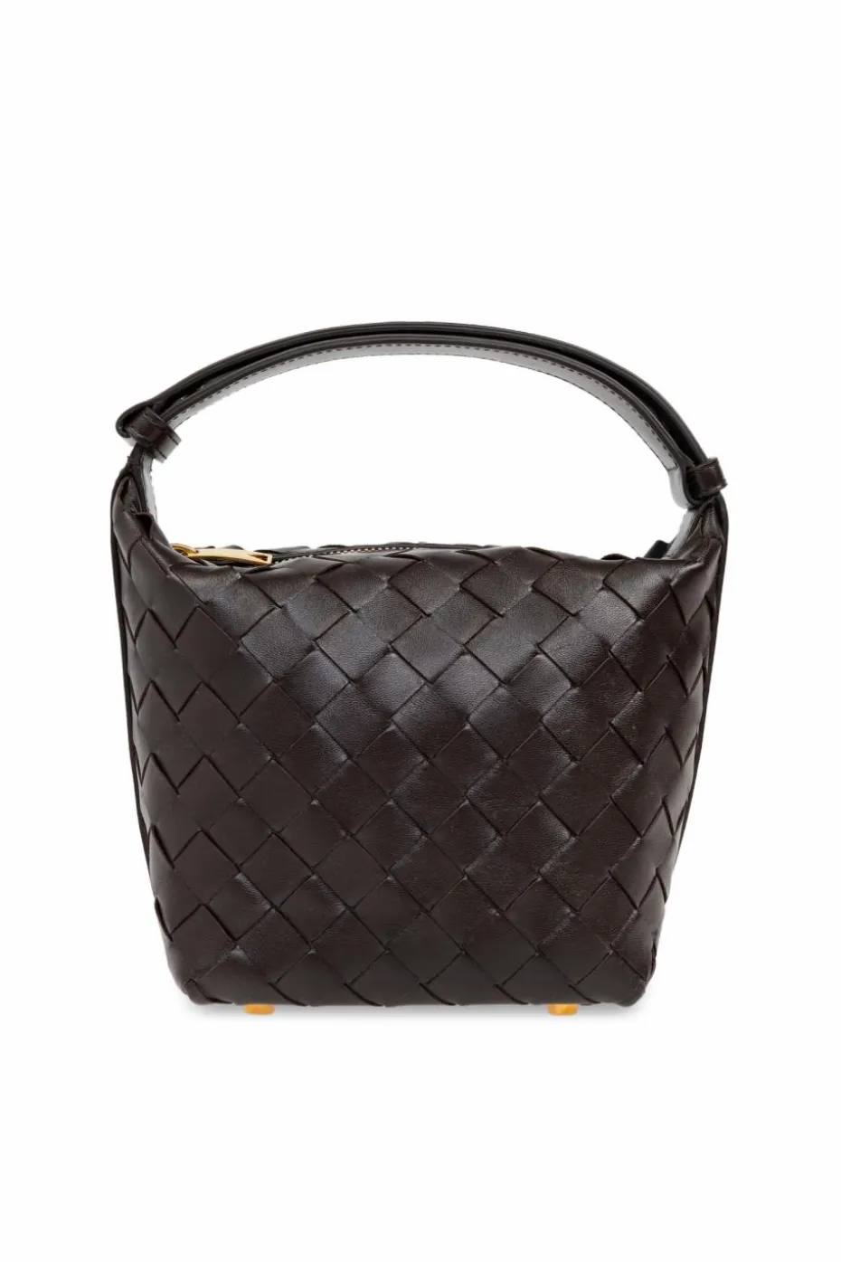 Bottega Veneta BRĄZOWY Torba do ręki `Candy Wallace`
