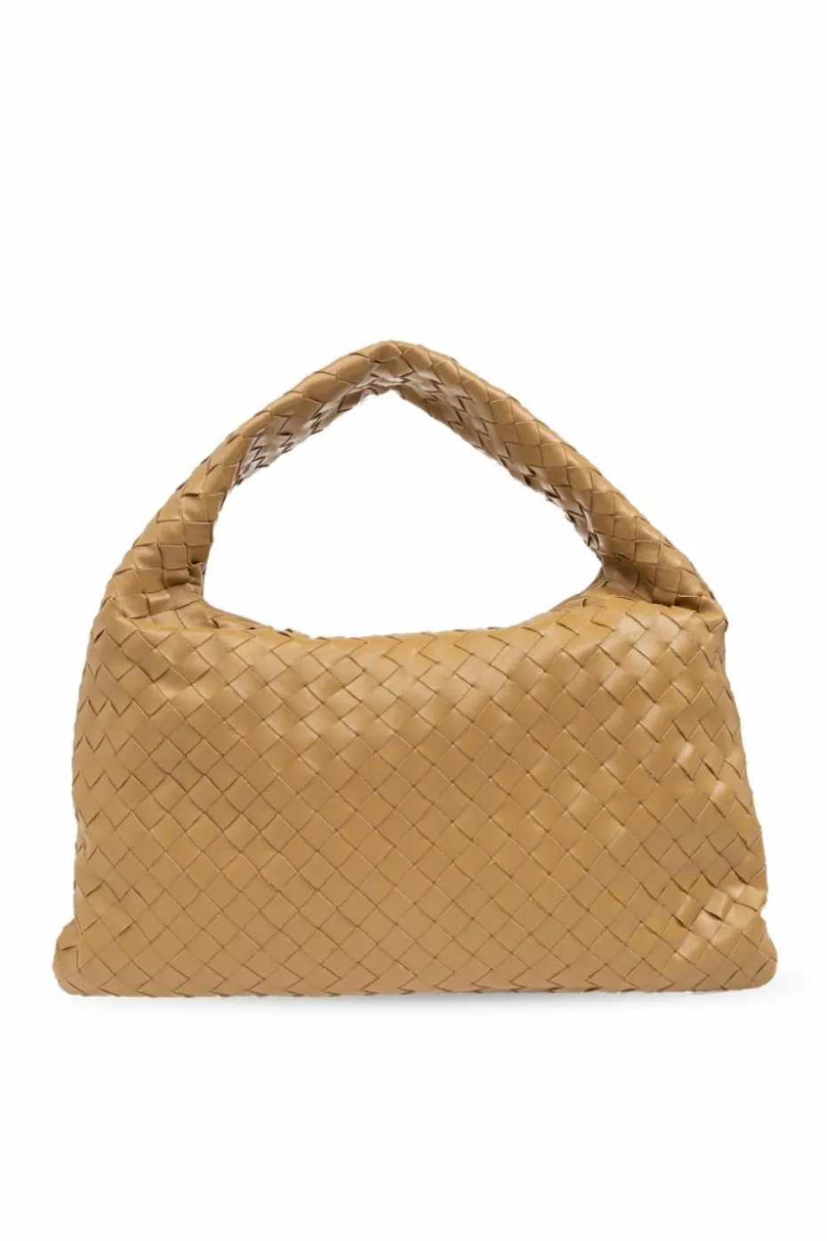 Bottega Veneta BRĄZOWY Torba na ramię `Hop Medium`