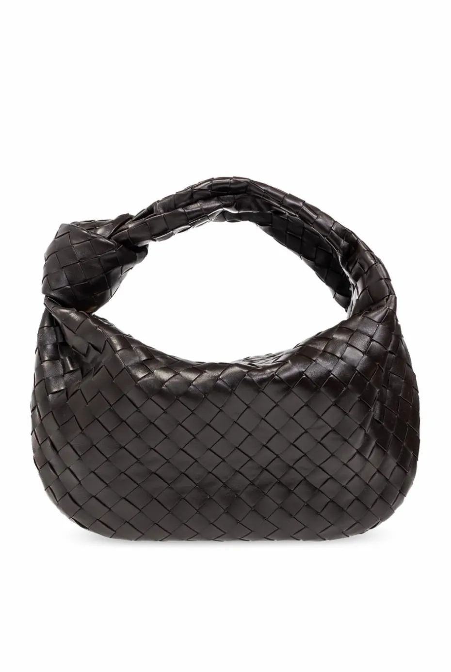 Bottega Veneta BRĄZOWY Torba na ramię ‘Jodie Teen’