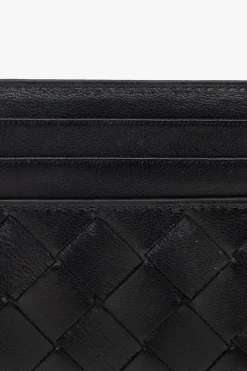 Bottega Veneta CZARNY Etui na karty