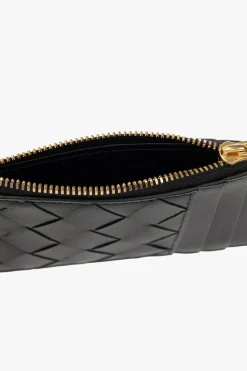 Bottega Veneta CZARNY Etui na karty