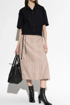 Bottega Veneta CZARNY Koszula z krótkimi rękawami
