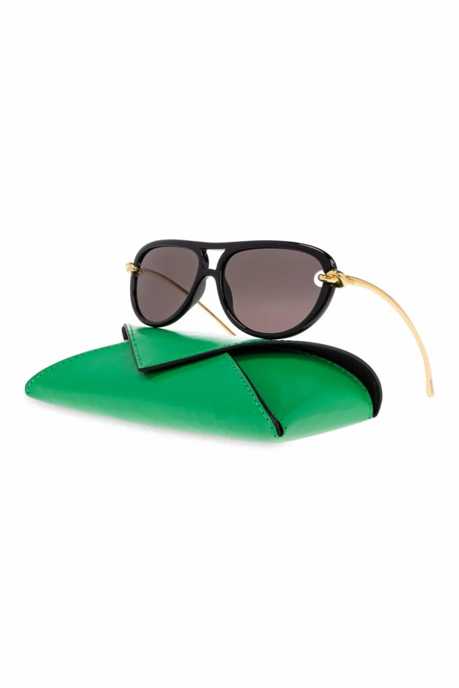 Bottega Veneta CZARNY Okulary przeciwsłoneczne
